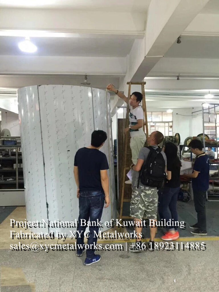 factory-inspection-stainless-steel-column-cladding-mockup-nbk